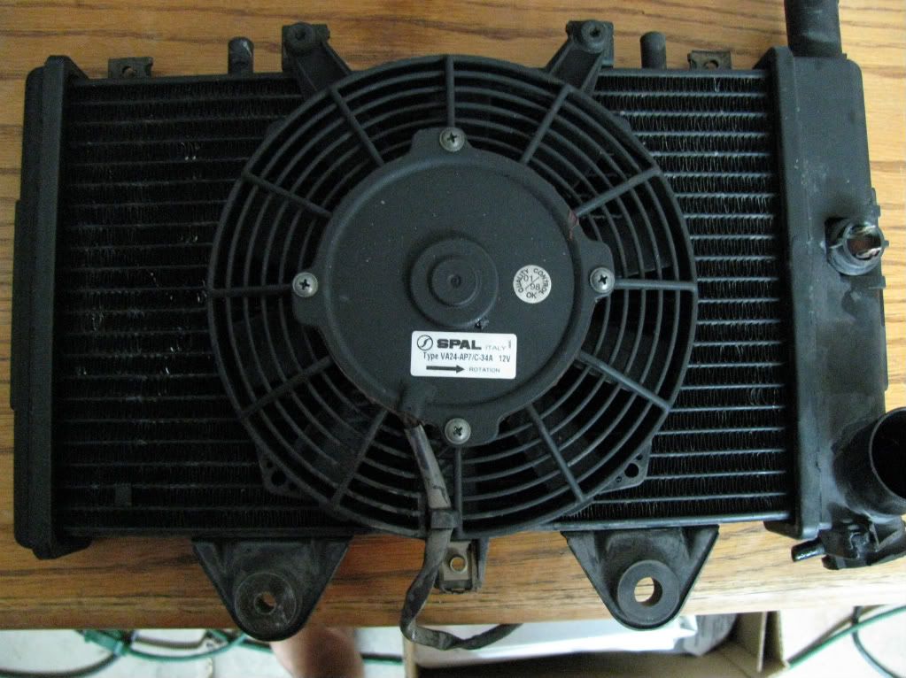 Cooling Fan Swap | Triumph Rat Motorcycle Forums